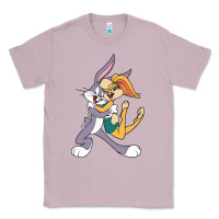Lilac bugs bunny and lola bunny Classic Tee - DesigneFamous