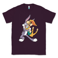 Plum bugs bunny and lola bunny Classic Tee - DesigneFamous