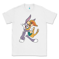 White bugs bunny and lola bunny Classic Tee - DesigneFamous