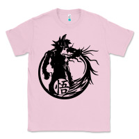 Bubblegum Pink goku super saiyan ultra dragon Classic Tee - DesigneFamous