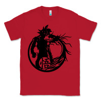 Red goku super saiyan ultra dragon Classic Tee - DesigneFamous