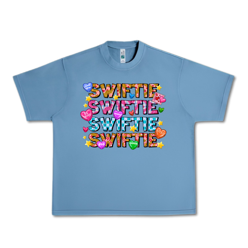 Swiftie Swiftie Valentines Urban Heavy Tee by CowhideDigitalArt | Teevron