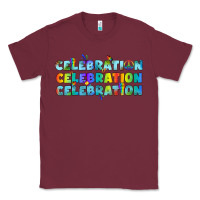 Burgundy Lgbtq Celebration Classic Tee - BundleAndBundleShop