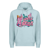 Blue Mist give the cancer boot Premium Hoodie - AdoDesignShop