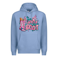 Colony Blue give the cancer boot Premium Hoodie - AdoDesignShop