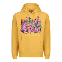 Mustard give the cancer boot Premium Hoodie - AdoDesignShop