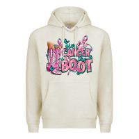 Oatmeal Heather give the cancer boot Premium Hoodie - AdoDesignShop