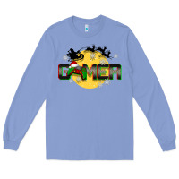 Colony Blue Christmas gamer Long Sleeve Tee - BarkalooDesign