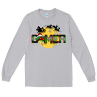 Moon Dust Christmas gamer Long Sleeve Tee - BarkalooDesign