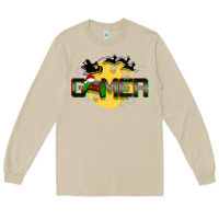 Mushroom Christmas gamer Long Sleeve Tee - BarkalooDesign