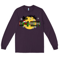 Plum Christmas gamer Long Sleeve Tee - BarkalooDesign
