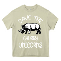 Mossy save the chubby unıcorns Heavy Core Tee - Bettercallsaul