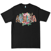Black abuela flowers Premium Tee - RacoonDesign
