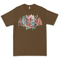 Cacao abuela flowers Premium Tee - RacoonDesign