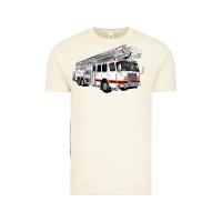 Vintage Arctic White Fire Truck Vintage Tee - Artiststas