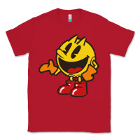 Red pacman Classic Tee - DesigneFamous