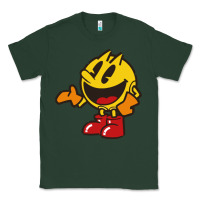 Sports Green pacman Classic Tee - DesigneFamous