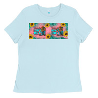 Baby Blue cowgirls don't cry mug mug 15 oz Ladies Tee - Artiststas