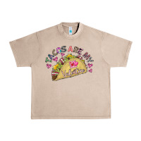 French Oak Tacos Are My Valentine Urban Heavy Tee - CowhideDigitalArt