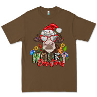 Cacao Mooey Christmas Premium Tee - CowhideDigitalArt