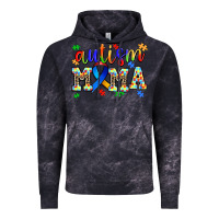 Cloud Black autism mama Vintage Hoodie - AdoDesignShop