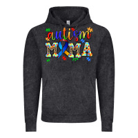 Vintage Black autism mama Vintage Hoodie - AdoDesignShop