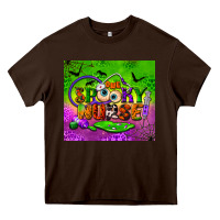 Chocolate Brown one spooky nurse tumbler Heavy Core Tee - BundleAndBundleShop