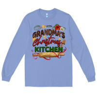 Colony Blue grandma's Christmas kitchen Long Sleeve Tee - BarkalooDesign