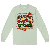 Matcha grandma's Christmas kitchen Long Sleeve Tee - BarkalooDesign
