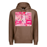 Chestnut breast cancer awareness pink Premium Hoodie - AdoDesignShop