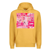 Mustard breast cancer awareness pink Premium Hoodie - AdoDesignShop