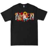 Black amen Premium Tee - RacoonDesign
