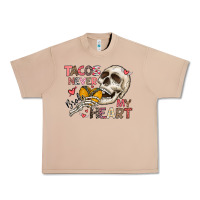 Burro Tacos Never Broke My Heart Urban Heavy Tee - CowhideDigitalArt