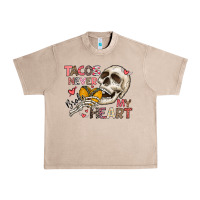French Oak Tacos Never Broke My Heart Urban Heavy Tee - CowhideDigitalArt