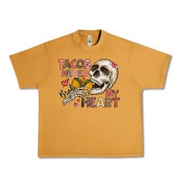Peanut Butter Tacos Never Broke My Heart Urban Heavy Tee - CowhideDigitalArt