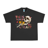 Pigment Black Tacos Never Broke My Heart Urban Heavy Tee - CowhideDigitalArt
