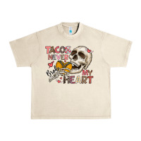 Sandshell Tacos Never Broke My Heart Urban Heavy Tee - CowhideDigitalArt