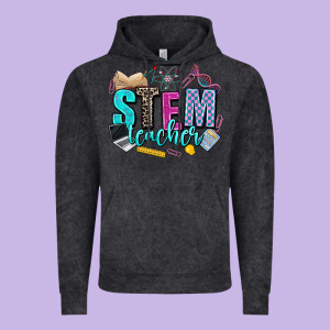 Stem Teacher Vintage Hoodie Designed By Adodesignshop