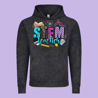Stem Teacher Vintage Hoodie Designed By Adodesignshop