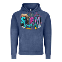 Vintage Denim stem teacher Vintage Hoodie - AdoDesignShop