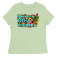 Matcha raised 90's country guitar cactus sunflower's Ladies Tee - Artiststas