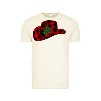 Vintage Arctic cowboy christmas Vintage Tee - CowhideDigitalArt