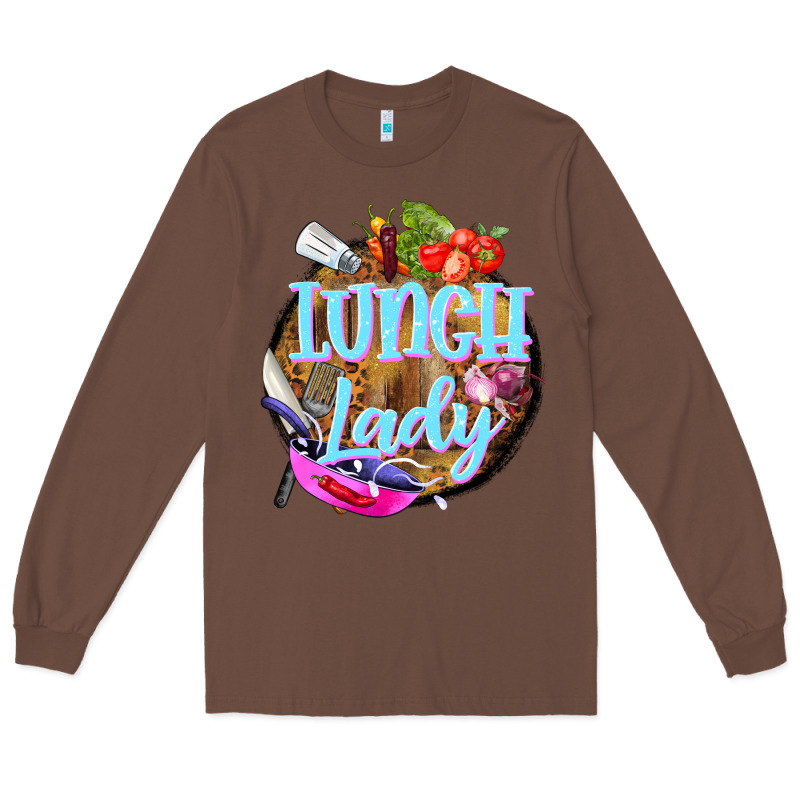 Western Lunch Lady Long Sleeve Tee by BarkalooDesign | Teevron