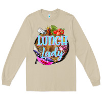 Mushroom western lunch lady Long Sleeve Tee - BarkalooDesign