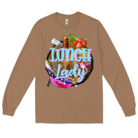 Toasted Coconut western lunch lady Long Sleeve Tee - BarkalooDesign