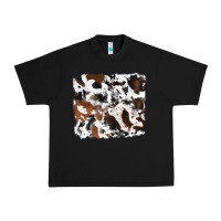Black cowhide background Urban Heavy Tee - RanaPortraitStore