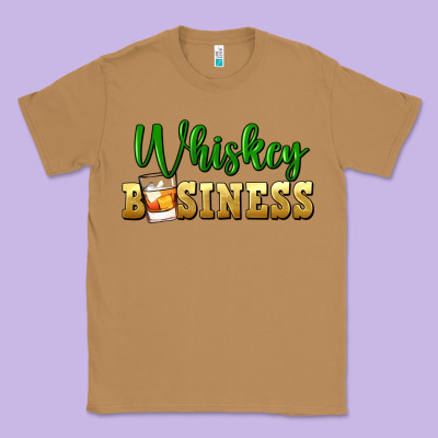 Whiskey Business Classic Tee Designed By Fadigitalartstudio