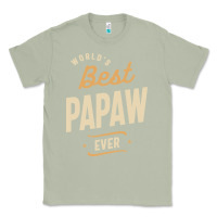 Matcha Mens Best Papaw Ever Funny Dad / Grandpa Classic Tee - DesigneFamous