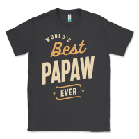 Smoke Mens Best Papaw Ever Funny Dad / Grandpa Classic Tee - DesigneFamous