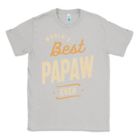 Moon Dust Mens Best Papaw Ever Funny Dad / Grandpa Classic Tee - DesigneFamous